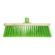 Щетка деревянная для подметания пола, 280 мм, 5 рядов, прямая тулейка с резьбой, без черенка Сибртех (84614)