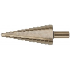 Сверло ступенчатое HSS Co5% ( Р6М5К5 ) по металлу, 13 ступеней, 6-30 мм