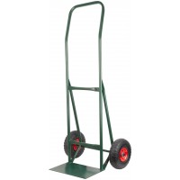 Тележка складская двухколесная, грузоподъемность 130 кг, платформа 400х250 мм (65473)
