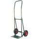 Тележка складская двухколесная, грузоподъемность 130 кг, платформа 400х250 мм (65473)