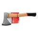 Топор плотницкий, кованый, деревянная рукоятка, 600 гр., пескоструйная обработка полотна Matrix