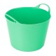 Ведро гибкое сверхпрочное, 14 л, зеленое, Сибртех (67501)