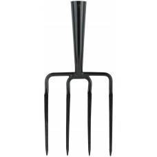 Вилы садовые 4 плоских зуба без черенка 180х230 мм (76988)