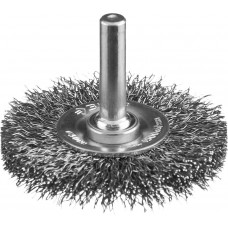 Щетка дисковая для дрели 50 мм, витая стальная проволока 0.3 мм ЗУБР Профессионал 35198-050_z02