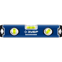 Уровень магнитный компактный усиленный 230 мм ЗУБР ПРОФЕССИОНАЛ-М 34581-023