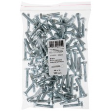 Болт 6-гранная головка (полная резьба) М5 х 25 100 шт DIN933 Фасовка (27025-0)