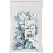 Гайка удлиненная М6 100 шт DIN 6334 Фасовка (28506-0)