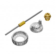 Ремкомплект для краскораспылителя 4 предмета: сопло 2,5 мм, игла, форсунка, зажим сопла Matrix (57393)