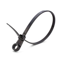 Стяжка нейлоновая КСО 5х220 (черн) (100шт) (Fortisflex) (80534)