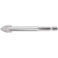 Сверло по кафелю, шестигранный U-хвостовик под биту 12 мм (36022)