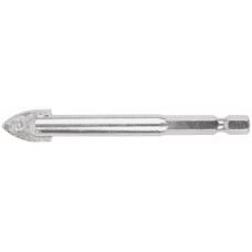 Сверло по кафелю, шестигранный U-хвостовик под биту 12 мм (36022)