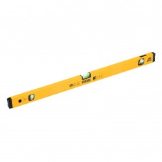 Уровень алюминиевый, магнит, фрезерованный, 3 глазка (1 зеркал.) 0,5 мм/м, 800 мм Denzel (33692)