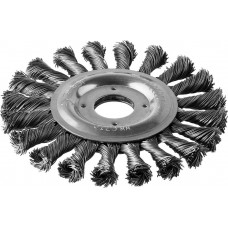 Щетка дисковая для УШМ 125 мм, стальная проволока 0.5 мм ЗУБР Профессионал 35190-125_z02