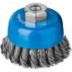 Щетка-крацовка чашечная для УШМ 80 мм, стальная проволока 0.5 мм ЗУБР Профессионал 35275-080_z02