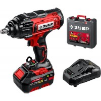 Гайковерт ударный 18 В, 400 Н·м, 1 АКБ 4 А·ч, кейс С1-18 ЗУБР ГУЛ-410-41