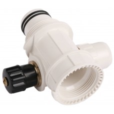 Коллектор сборный с вентилем ШиреФит внутренняя резьба - штуцер с гайкой - штуцер с гайкой 26 - 16 - 26 мм ЗУБР 51517-26-16-26