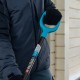 Лопата для уборки снега, поликарбонат, 475х400х1385мм, алюминиевый черенок, ПВХ оплетка, LUXE Palisad (61692)