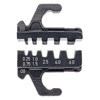 MultiCrimp Плашка опрессовочная: изолированные и неизолированные гильзы, 0.25-6.0 мм?, 3 гнезда (KN-973908)