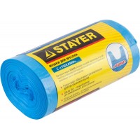 Мешки мусорные 35 л, 30 шт, голубые, с 