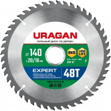 Диск пильный по дереву Expert URAGAN 140х20/16 мм 48Т 36802-140-20-48_z01  