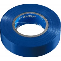 Изолента ПВХ ЭЛЕКТРИК-20 19 мм x 20 м, 6000 В, синяя, не поддерживает горение ЗУБР Профессионал 1234-7_z02