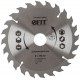 Диск пильный для циркулярных пил по дереву 190 х 30/25,4 х 24T (37741)