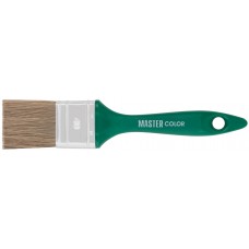 Кисть флейцевая, толщ. 11 мм, 70% ПЭT/30% натур. щетина, нерж.обжим, пласт.ручка, ширина 40 мм (30-0232)