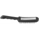 Корщетка стальная, черная пластиковая ручка, 275 мм, 6-ти рядная (38444)