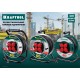 KRAFTOOL K-325, КГ, 3 х 2.5 мм2, 50 м, 4000 Вт, IP44, силовой удлинитель на стальной катушке (55086-50)