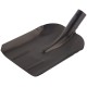 Лопата совковая без черенка, усиленная, с ребрами жесткости 225х270 мм (77204)