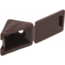 Мебельный уголок с шурупом 4.0 x 15 мм 4 шт цвет кр-дерево ЗУБР 4-308256-5