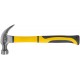 Молоток-гвоздодер, фиберглассовая усиленная ручка, Профи 28 мм, 450 гр. (44772)