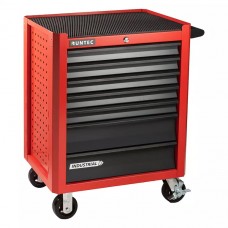 Тележка инструментальная 7 полочная Industrial красная RUNTEC RTIND-7R