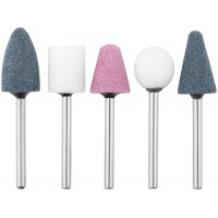 Шарошки абразивные по металлу, 5 шт. ( малые ) (36465)