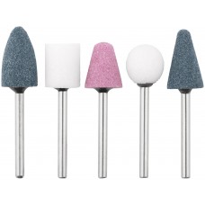 Шарошки абразивные по металлу, 5 шт. ( малые ) (36465)