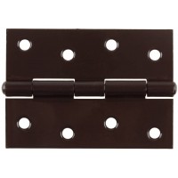 Петля карточная 100 x 70 х 1.8 мм, цвет коричневый STAYER 37611-100-3