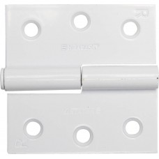 Петля карточная 75 x 75 x 2.4 мм, разъемная, правая, цвет белый цинк STAYER 37613-75-2R