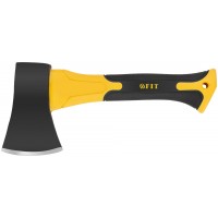 Топор туриста укороченный, кованая сталь, усиленная фиберглассовая ручка 450 гр.