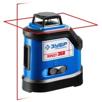 Лазерный нивелир Крест 360, 20 - 70 м ЗУБР Профессионал 34906
