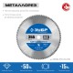 Пильный диск по металлу и металлопрофилю Металлорез, 355 х 25.4 мм, 90Т ЗУБР Профессионал 36932-355-25.4-90