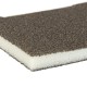 Губка для шлифования, 125 х 100 х 10 мм, мягкая, 3 шт, P 60/80, P 60/100, P 80/120 Matrix (75715)