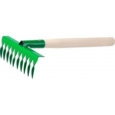 Грабельки садовые РОСТОК 200 x 62 x 405 мм, 10 витых зубцов 39614