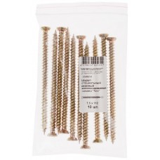 Шуруп специальный/окон, желтопассированный, головка Torx, 7,5 х 112, 10 шт Фасовка (25992-0)