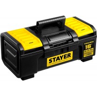Ящик пластиковый для инструментов 390 х 210 х 160 TOOLBOX-16 Professional STAYER 38167-16