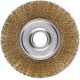 Щетка дисковая для УШМ 125 мм, витая стальная латунированная проволока 0.3 мм ЗУБР Профессионал 35187-125_z01