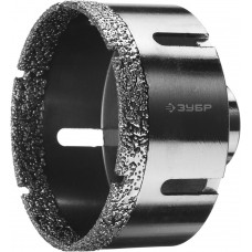 Коронка алмазная вакуумная АВК, d 83 мм, М14, 15 мм кромка ЗУБР Профессионал 29865-83