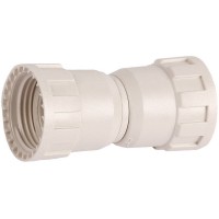 Соединитель ШиреФит накидная гайка - накидная гайка 16 мм ЗУБР 51496-16