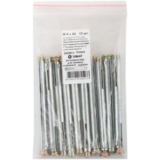 Анкер металлический для оконных и дверных коробок М 8 х 92 10 шт Фасовка (26009-0)