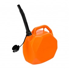 Канистра для ГСМ, пластиковая, со скошенными углами, 10 литров Stels (53111)