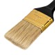 Кисть плоская Профи 2, натуральная щетина, пластмассовая ручка MTX (83162)